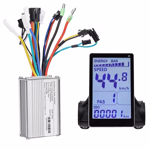 Complete M5 controller and display set for electric bike