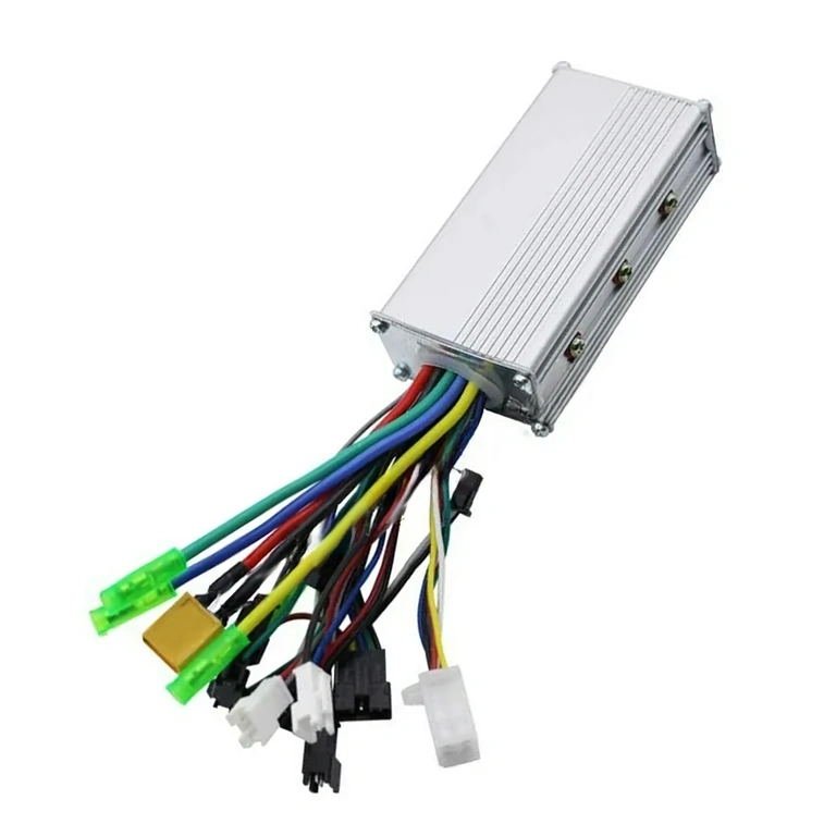 Connections and cables of the M5 controller kit for electric bicycle