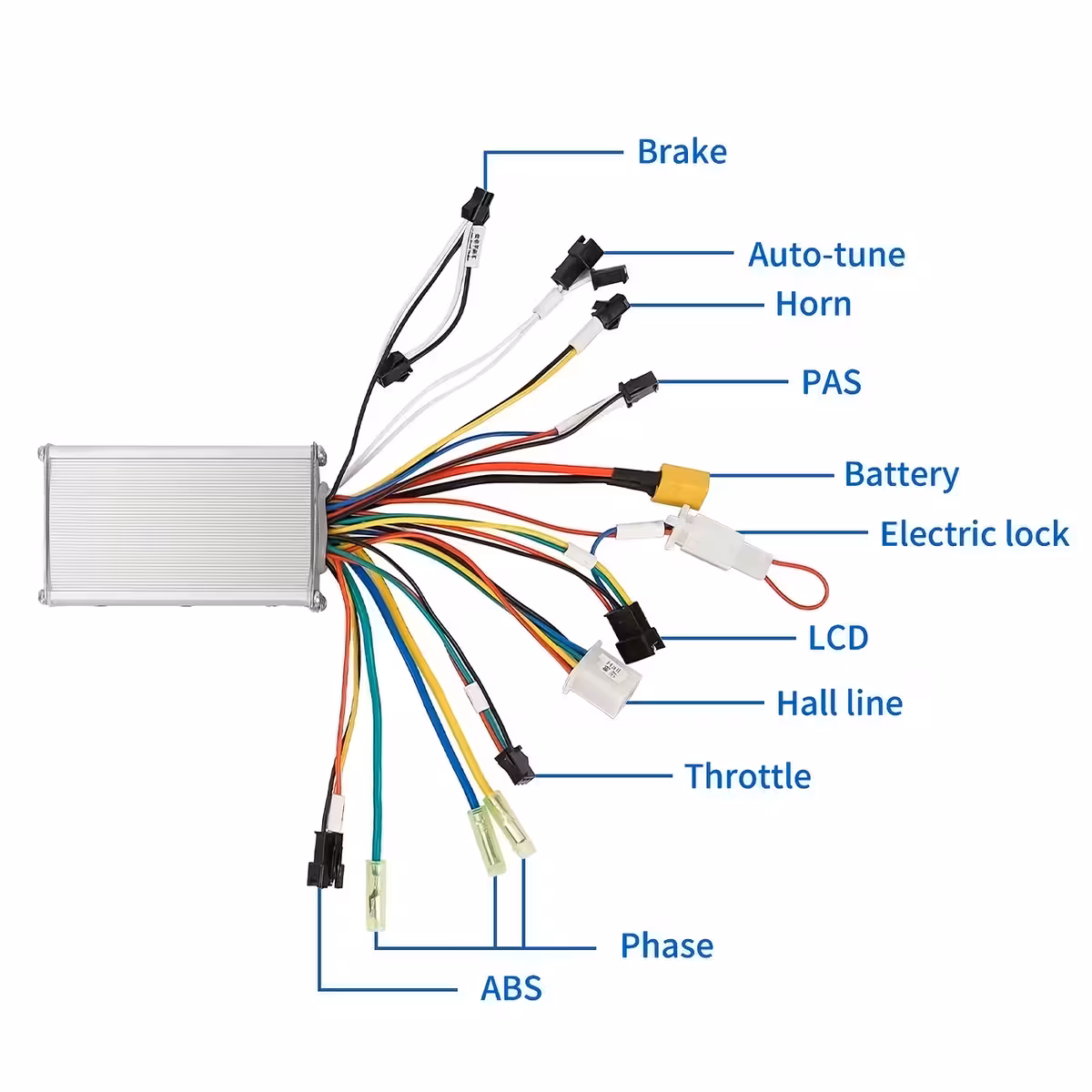 Installation of universal TF100 electric scooter controller