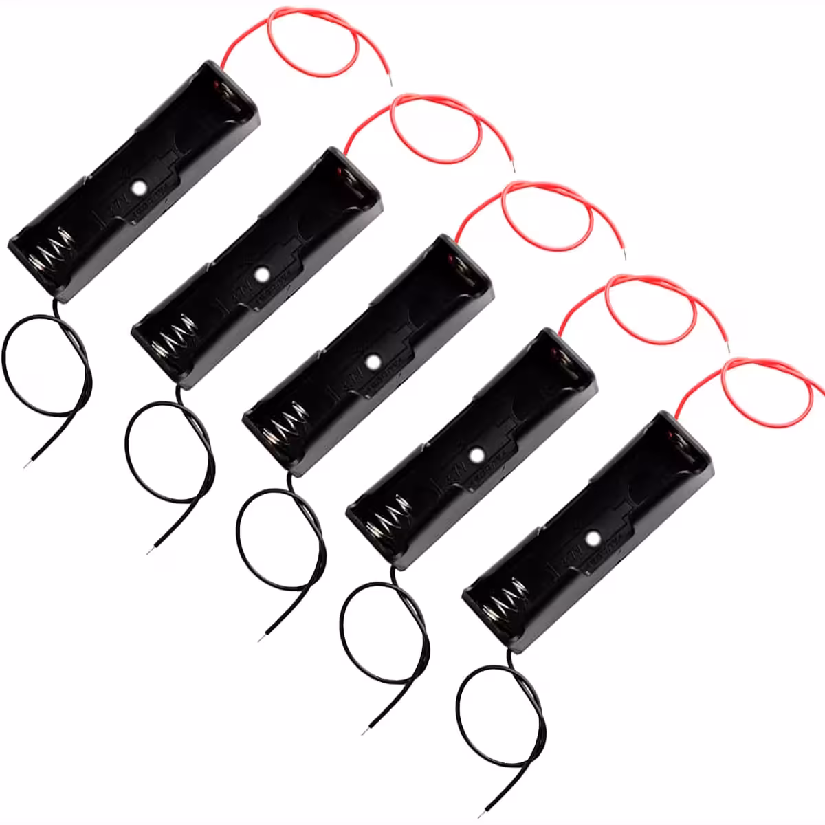 Battery holder for electronics