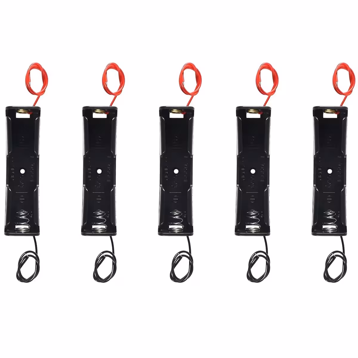 Set of 5 18650 battery holders