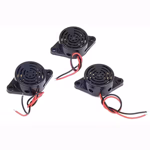 Set of 3 electronic buzzers