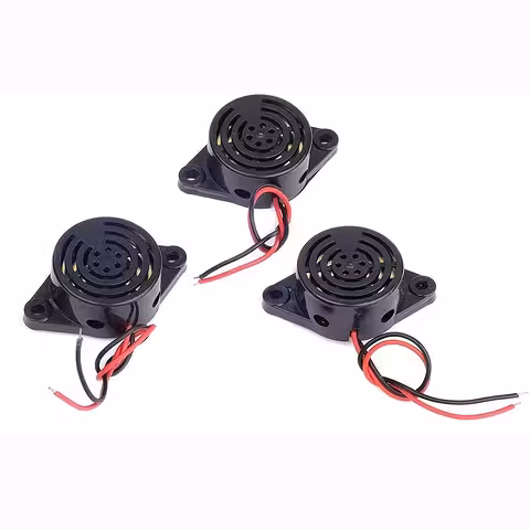 Set of 3 electronic buzzers