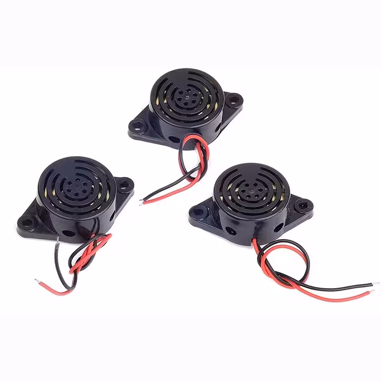Set of 3 electronic buzzers