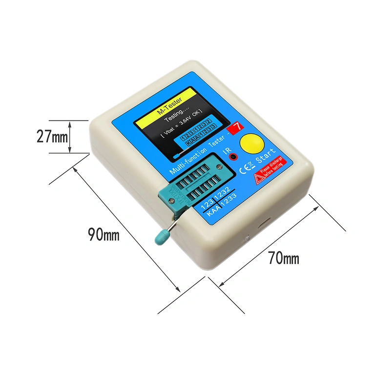 Capacitor and resistor measurement function
