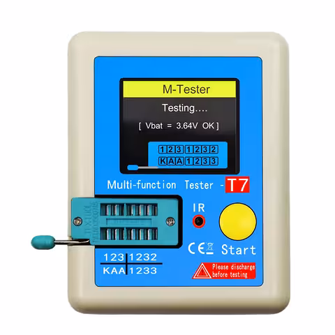 LCR-T7 transistor capacitor diode tester