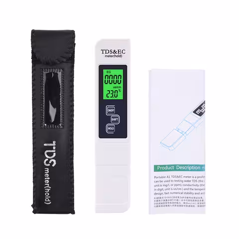 Digital TDS and EC water testing meter
