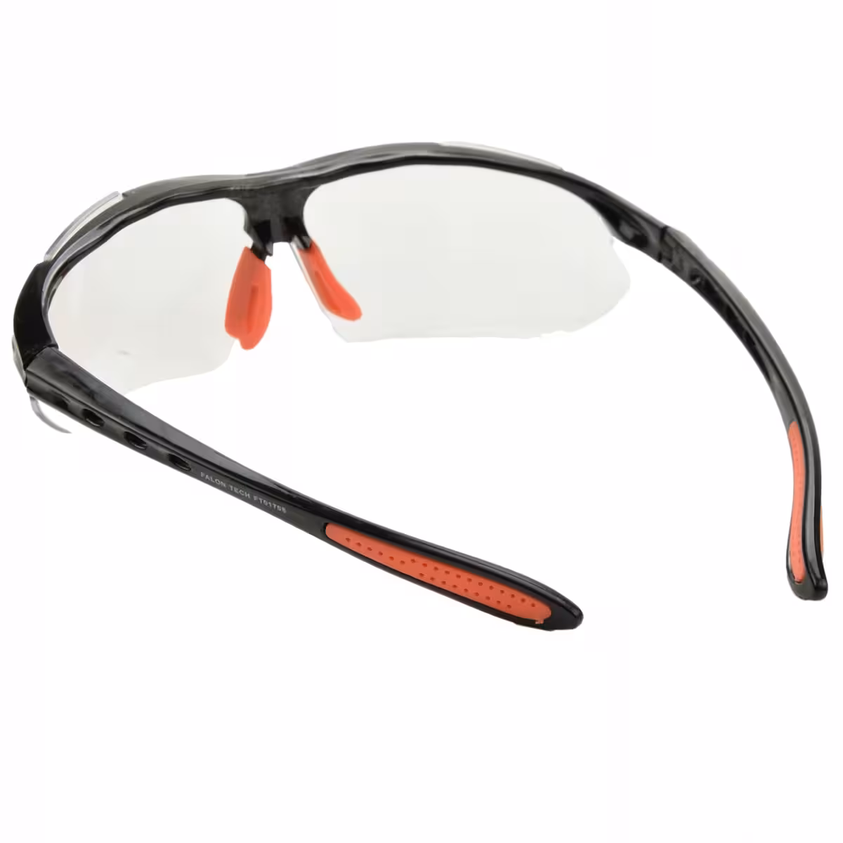 Cycling glasses with lightweight frame and clear lens