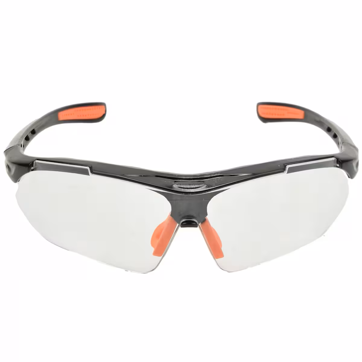 Clear lens glasses providing dust and wind protection